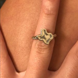 james avery texas ring - size 4.5
